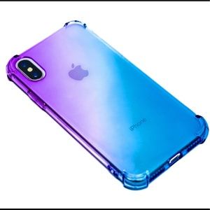 Gradient Color AntiShock IPhone X Case.